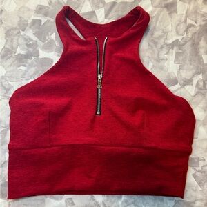 Bombshell Edgy Longline Bra M Sunset Red